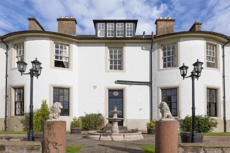 Hetland Hall Hotel Carrutherstown Exterior foto